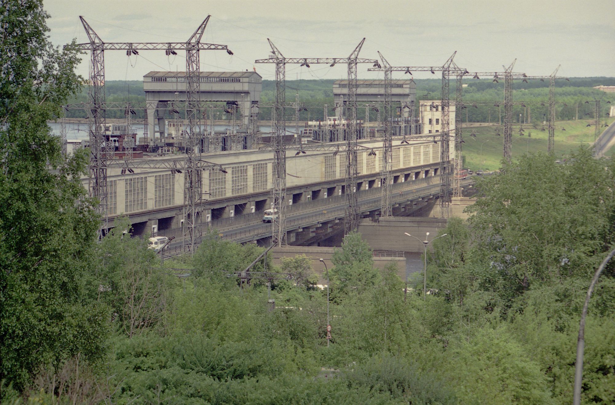 Шлюзы КАМГЭС Пермь 1990